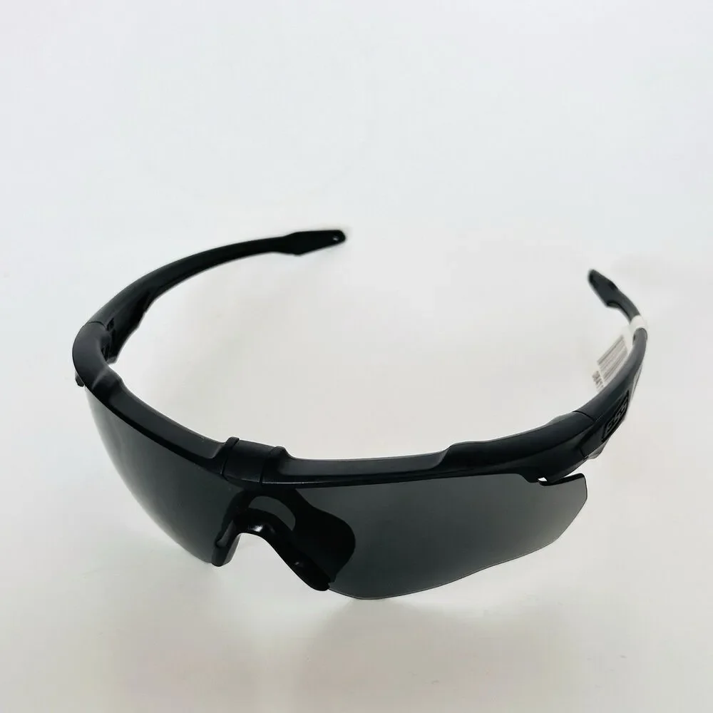 ESS Crossblade E4 Z87 Matte Black Smoked Lens Glasses Sunglasses Safety